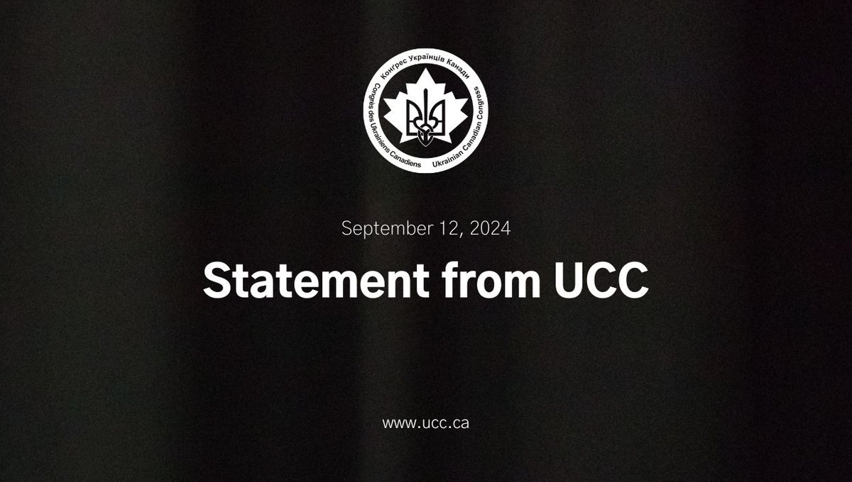 Statement from UCC
ucc.ca/2024/09/12/sta…
