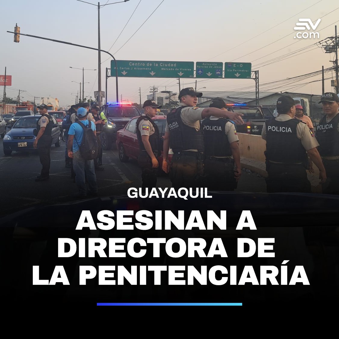 EcuavisaInforma's tweet photo. #ÚltimaHora 🔴 |  María Daniela Icaza, directora encargada de la Penitenciaría del Litoral, fue asesinada en el norte de #Guayaquil. Los detalles 💻 https://t.co/Jm7zeTs7vr https://t.co/kJPcsOBcUy
