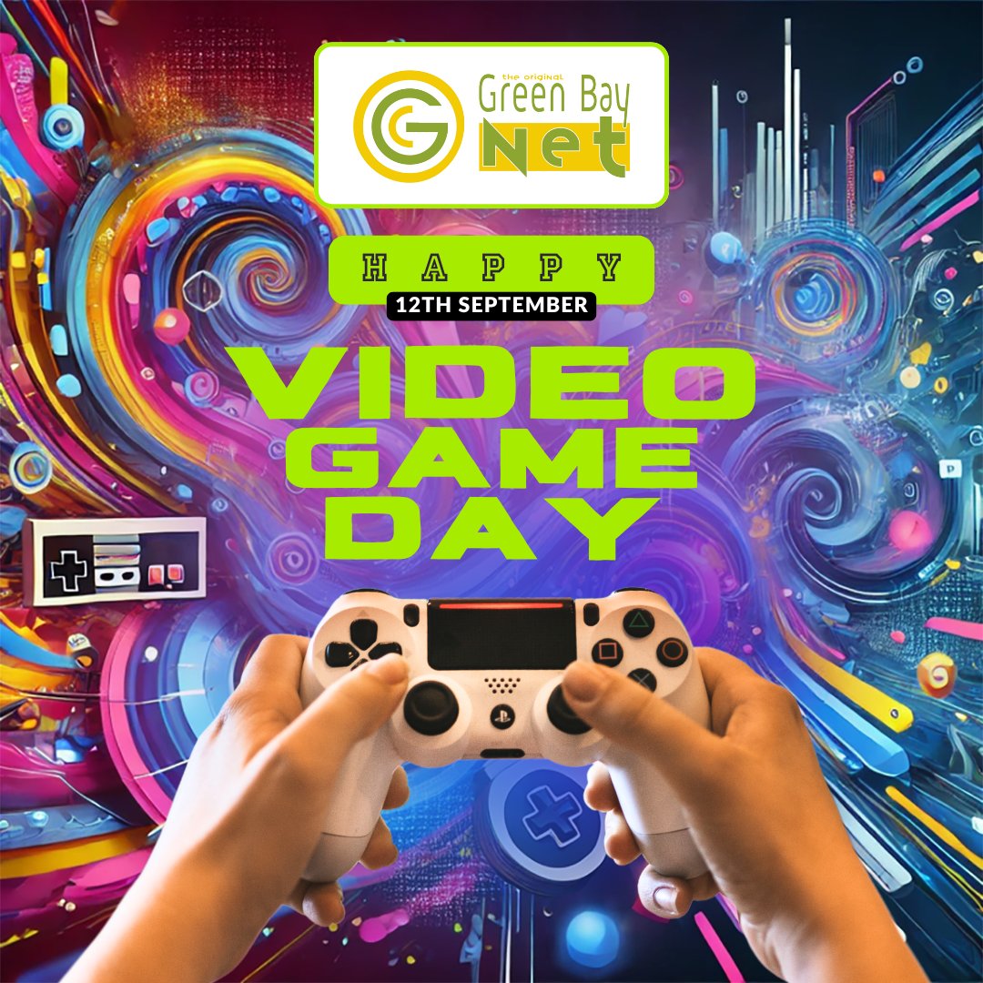 greenbaynet's tweet photo. Happy Video Game Day! 🎮 🎮 👾

#VideoGameDay #GamerLife #GamingCommunity #GameOn #GamingAddict #OnlineGaming #GamingFun https://t.co/YIdP2ONixC