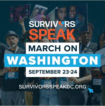 We believe crime survivors should be at the center of policy-making decisions. That’s why we’re so excited for <a href="/CSSJustice/">Crime Survivors Speak</a>’s #CrimeSurvivorsMarchOnWashington! You can attend in-person or virtually by going to this link: bit.ly/46WJeJd
When #SurvivorsSpeak, change happens
