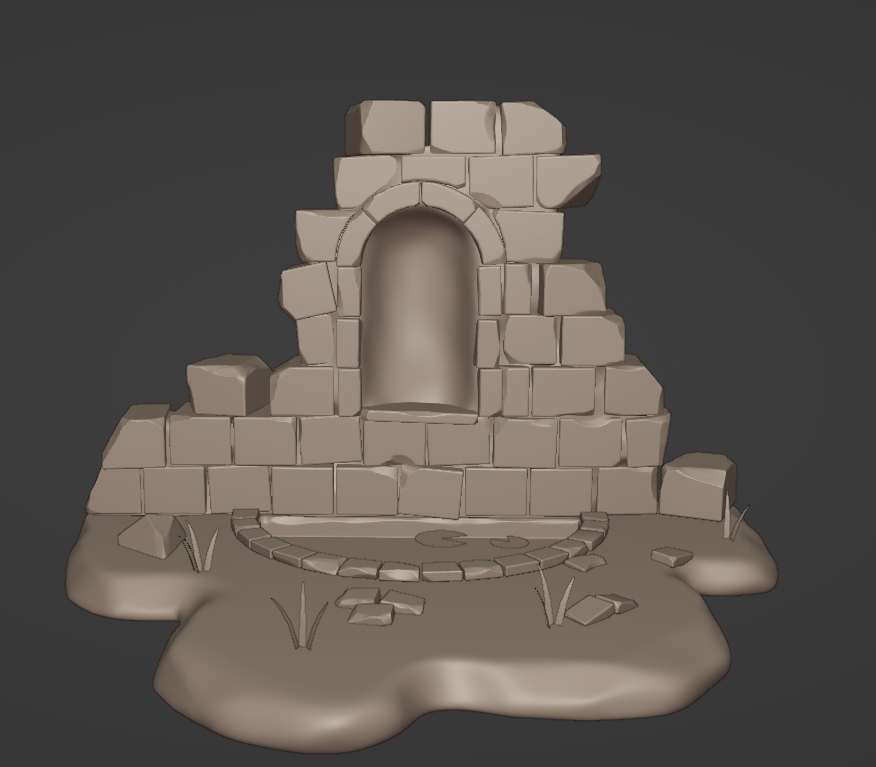 darkdestiny1010's tweet photo. About half-way through my project, so a good point to post about it! Diorama for an Environment Course by @intogamesHQ. Big thanks to the course leader @Anya_The_Artist for all the feedback and advice!

My finished sculpt for the model, and am currently working on the low poly! https://t.co/im8QyyMdwS