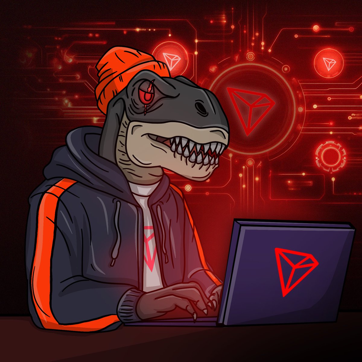 Grrr… #Trontober is about to start 🌞
Tinos are ready to kick off the $TRON Nft and Meme season🦖

#tron $TRON #tronnft #tinos #NFT