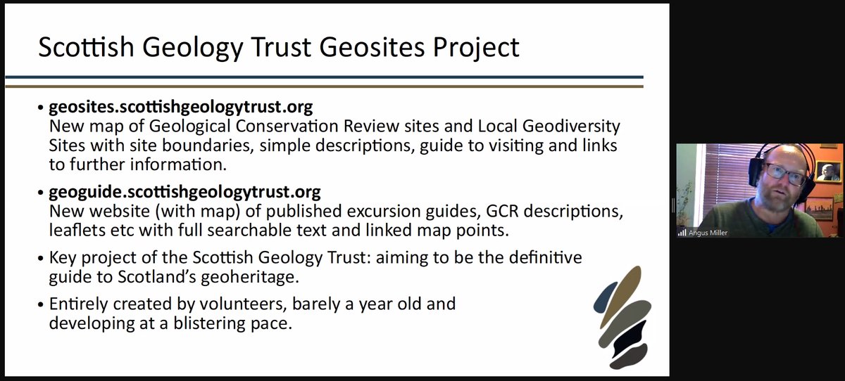jgilchrist13's tweet image. Geosites &amp;amp; Geoguide: Angus Miller for @scottishgeology Scottish Geology Festival.
Introducing key to local maps &amp;amp; info.
Scottish Geosites: scottishgeologytrust.org/geology/geosit…
Scottish Geoguide: geoguide.scottishgeologytrust.org
#ScotGeolFest24 #Geosites #Geoguide #geology #Scotland #ScottishGeology ⚒️