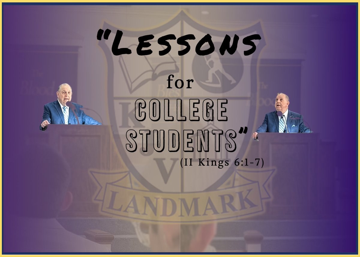 It is an honor to have Dr. Bryan Gentry on staff here at LBC. Dr. Gentry is one of our graduates and faithful servants of the Lord. He has planted two churches and has become Pastor Emeritus at Bible Baptist Church in Bartow Fl. 

Watch our chapel service: youtube.com/watch?v=swsKKE…
