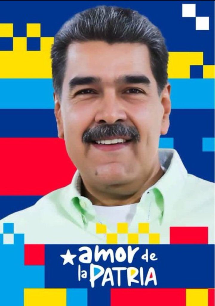 Desiree1613049's tweet photo. 🛑EL PUEBLO DE VENEZUELA VOTO Y DECIDIÓ A NICOLÁS MADURO MOROS COMO "PRESIDENTE LEGÍTIMO"!!!

🛑DEFENDEREMOS LA SOBERANÍA E INDEPENDENCIA DE VENEZUELA PORQUE NUESTRA LEALTAD ES ABSOLUTO E IRREVOCABLE!!

#VenezuelaSeRespeta NO SOMOS COLONIA DE NINGÚN IMPERIO🤜🤛 https://t.co/fV7O3Omi4I
