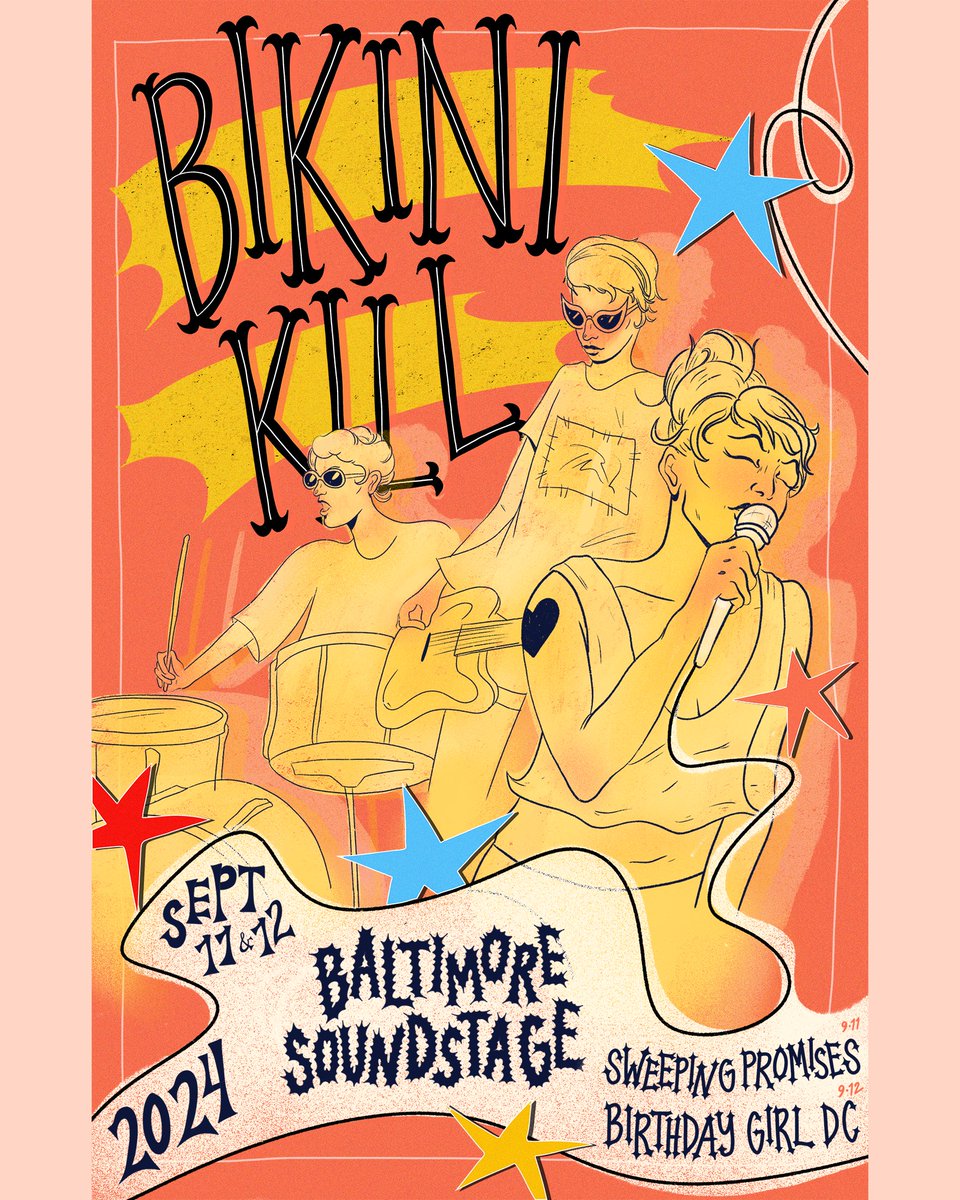 Baltimore Soundstage (@bmoresoundstage) on Twitter photo What an incredible #SOLDOUT Wednesday night with <a href="/theebikinikill/">Bikini Kill</a>! Night two commences in just a few hours! Very limited # of tix still remain so come on down and join us! ticketmaster.com/bikini-kill-ba… What an incredible #SOLDOUT Wednesday night with <a href="/theebikinikill/">Bikini Kill</a>! Night two commences in just a few hours! Very limited # of tix still remain so come on down and join us! ticketmaster.com/bikini-kill-ba…