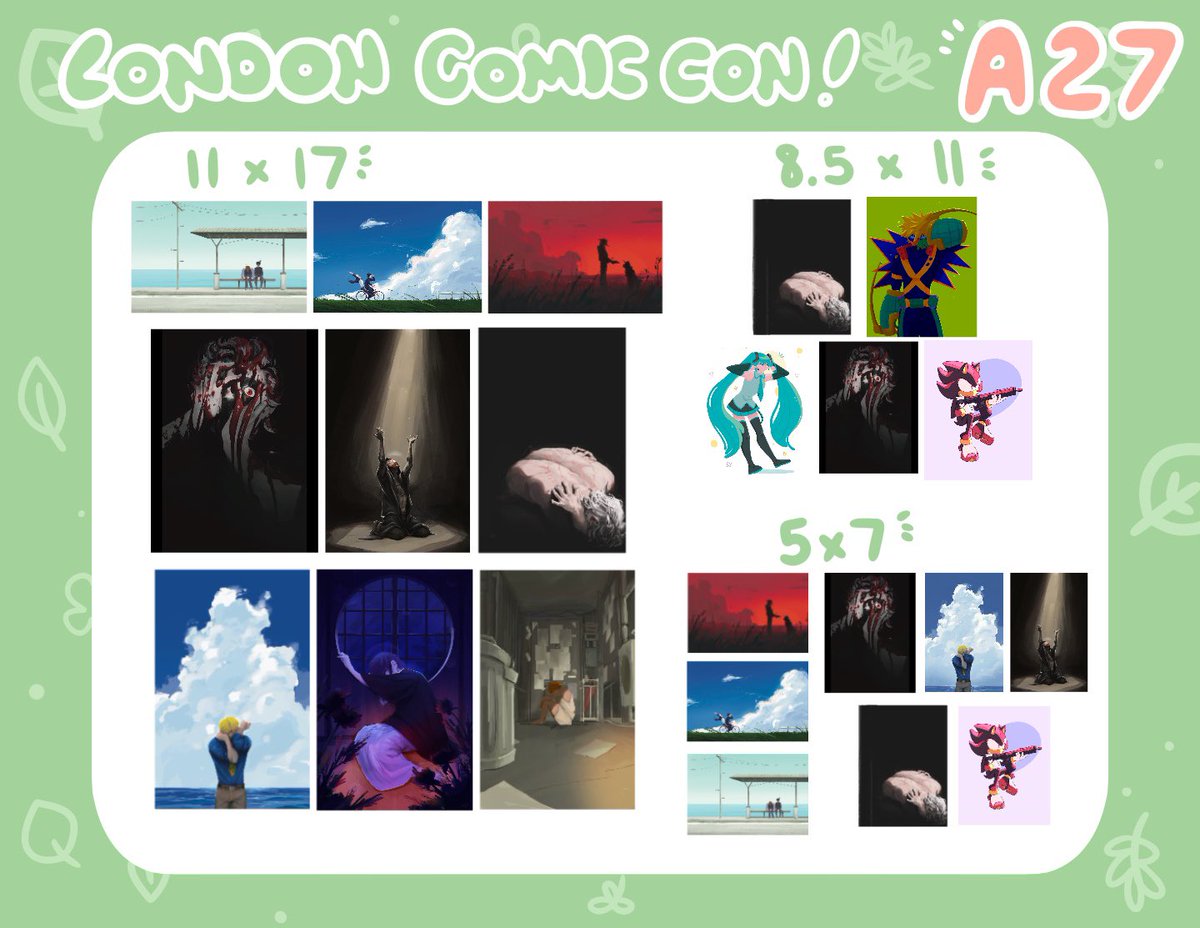 taylordenobrega's tweet image. If anyone is going to be attending London Comic con this weekend (ONTARIO) I’ll be there with some new goodies! @badMangoz and I will be on the second floor so come upstairs and pay us a visit! :)