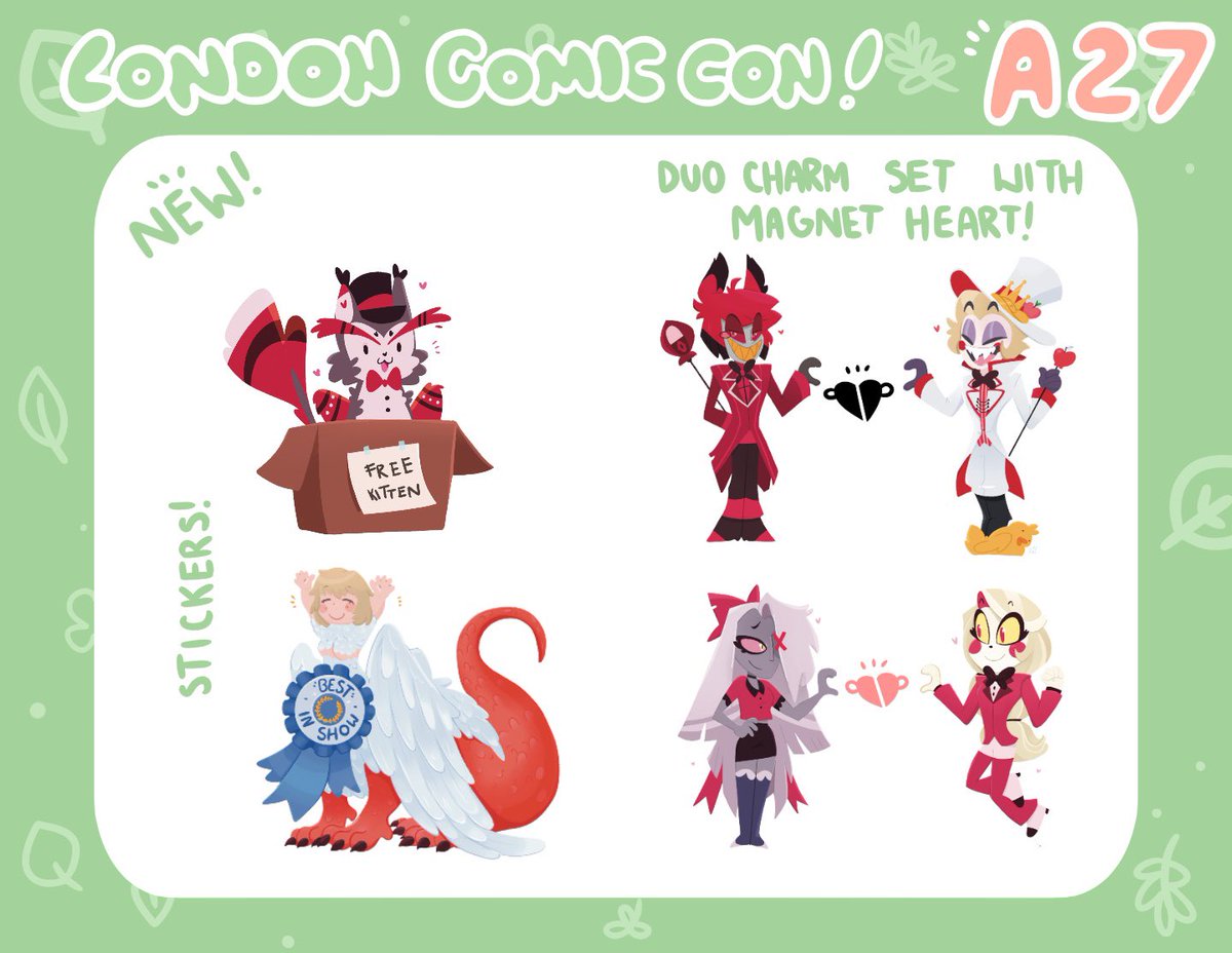 taylordenobrega's tweet image. If anyone is going to be attending London Comic con this weekend (ONTARIO) I’ll be there with some new goodies! @badMangoz and I will be on the second floor so come upstairs and pay us a visit! :)