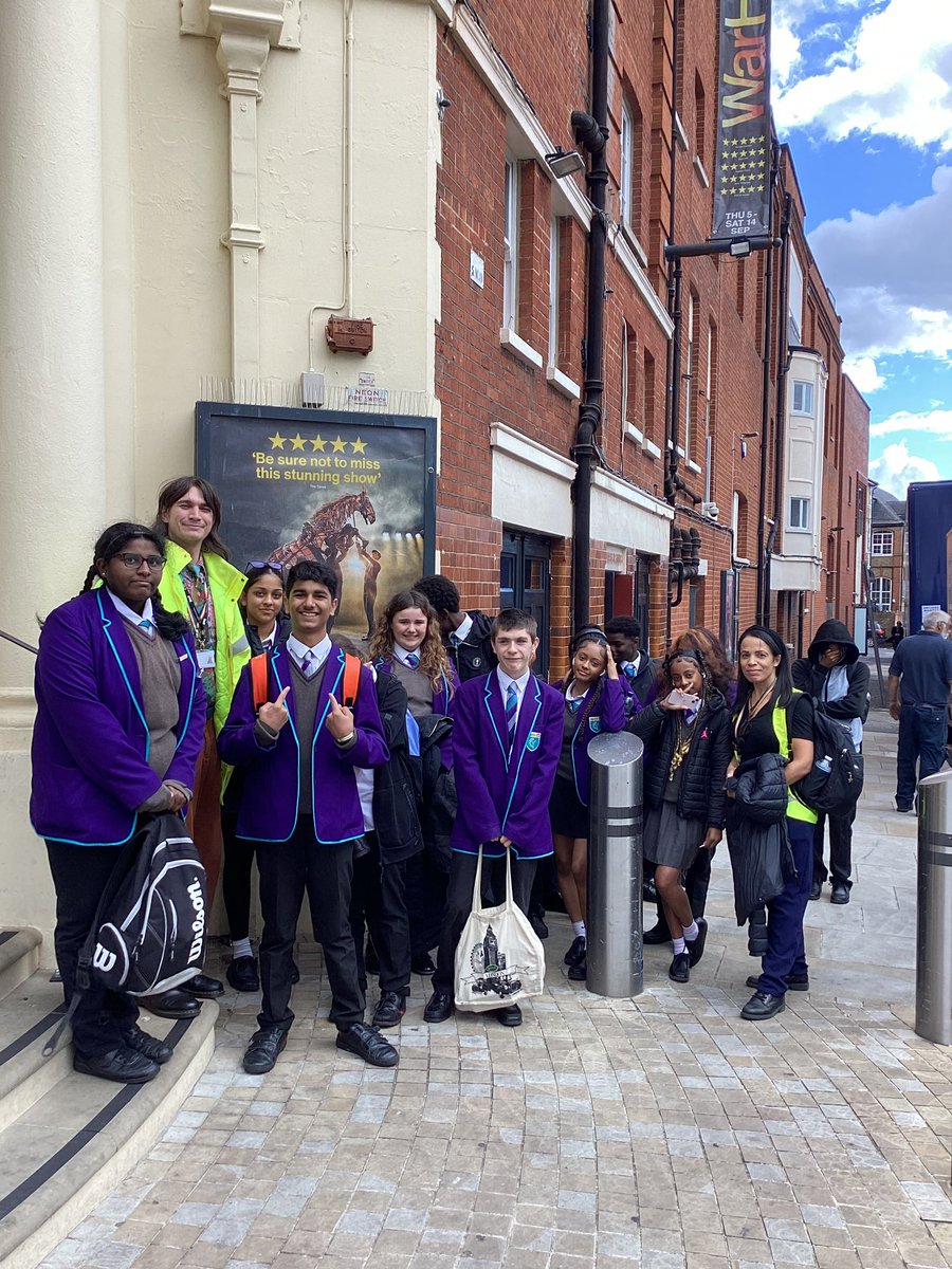 Harris Invictus (@harrisinvictus) on Twitter photo A new academic year means plenty of new opportunities and places to explore!
Today some of GCSE Drama students headed to <a href="/NewWimbTheatre/">New Wimbledon Theatre</a> to see <a href="/WarHorseOnStage/">War Horse</a> with Head of Drama, Ms O’Neill.
A brilliant opportunity to combine theory and practical! #GCSEDrama <a href="/HarrisFed/">Harris Federation</a> A new academic year means plenty of new opportunities and places to explore!
Today some of GCSE Drama students headed to <a href="/NewWimbTheatre/">New Wimbledon Theatre</a> to see <a href="/WarHorseOnStage/">War Horse</a> with Head of Drama, Ms O’Neill.
A brilliant opportunity to combine theory and practical! #GCSEDrama <a href="/HarrisFed/">Harris Federation</a>