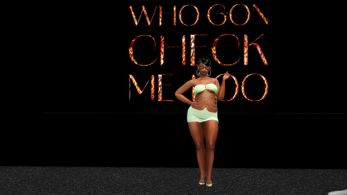 YesShesASimmer's tweet photo. Meet Mrs. Messy Madison the host of the all new gossip show Who Gon Check Me Boo. Coming soon!
#WhoGonCheckMeBoo #TheSims4 #GossipShow #RealityTV #Sims4Gameplay #EntertainmentNews #SimsCommunity #VirtualDrama #MustWatchVideo https://t.co/IJjBa85pWS
