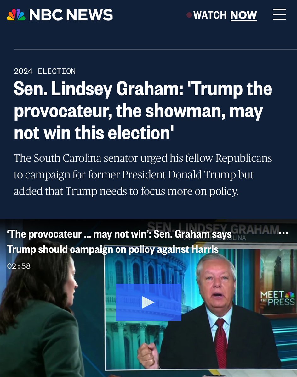 LauraLoomer's tweet image. Lindsey Graham @LindseyGrahamSC has never been loyal to President Trump. 

He got booed in his own state at a TRUMP RALLY and was booed off stage because he is DISLOYAL to Trump and the American people. 

He probably shouldn’t be giving out advice to Donald Trump.

In the words…