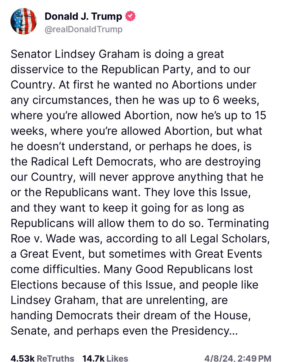 LauraLoomer's tweet image. Lindsey Graham @LindseyGrahamSC has never been loyal to President Trump. 

He got booed in his own state at a TRUMP RALLY and was booed off stage because he is DISLOYAL to Trump and the American people. 

He probably shouldn’t be giving out advice to Donald Trump.

In the words…