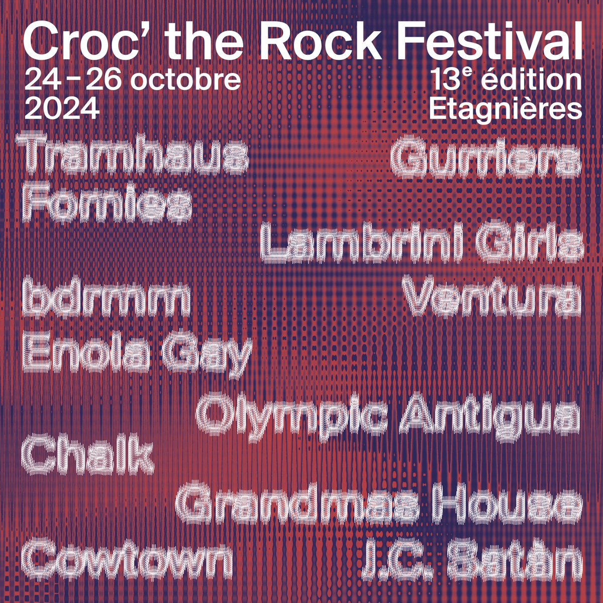 Come see us at <a href="/CroctheRock/">CrocTheRockFestival</a> , Switzerland in oct ✨😨✨