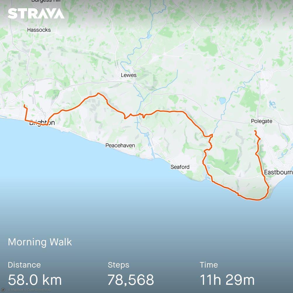 abi_jaques's tweet photo. South Coast Ultra Challenge 2024 🚶‍♂️
100km completed in 26 hours split over two days 💪🏻👊🏻

We definitely underestimated the challenge we’d signed up for. But with plenty of laughs, smiles, grit, and determination, we got it done 💪🏻 Massive thanks to everyone for the support 💕 https://t.co/DUyTJM3SB6