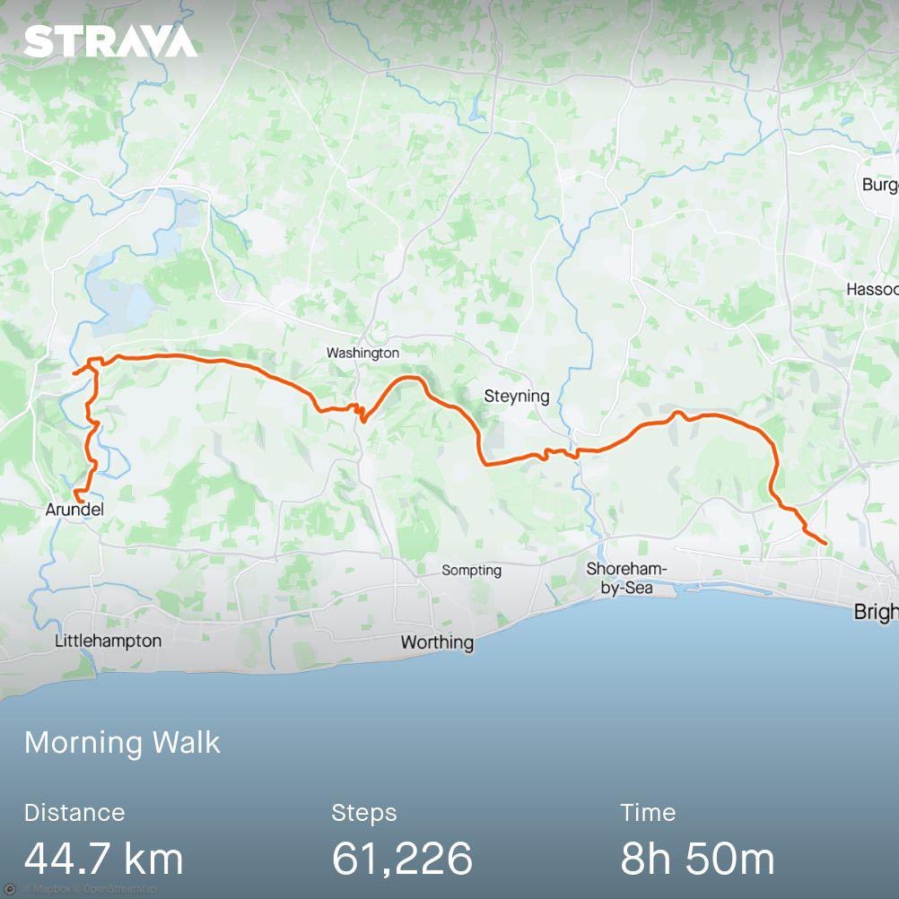 abi_jaques's tweet photo. South Coast Ultra Challenge 2024 🚶‍♂️
100km completed in 26 hours split over two days 💪🏻👊🏻

We definitely underestimated the challenge we’d signed up for. But with plenty of laughs, smiles, grit, and determination, we got it done 💪🏻 Massive thanks to everyone for the support 💕 https://t.co/DUyTJM3SB6