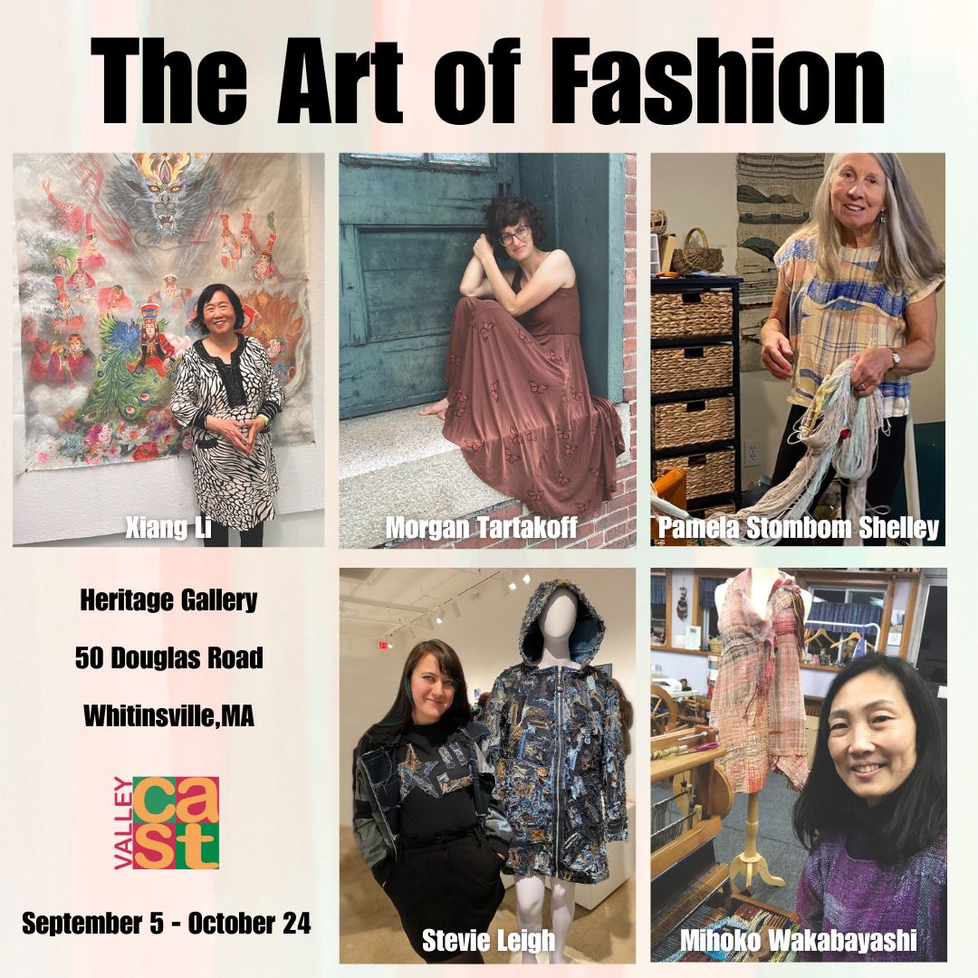 Have you visited the Heritage Gallery recently? 

Featuring local textile artists in "The Art of Fashion"
📅Monday through Friday
⏰9:00 AM - 4:00 PM 
📍50 Douglas Rd, Whitinsville 

The exhibit promises an enriching and inspiring experience #fashion #LocalArtists #WearableArt