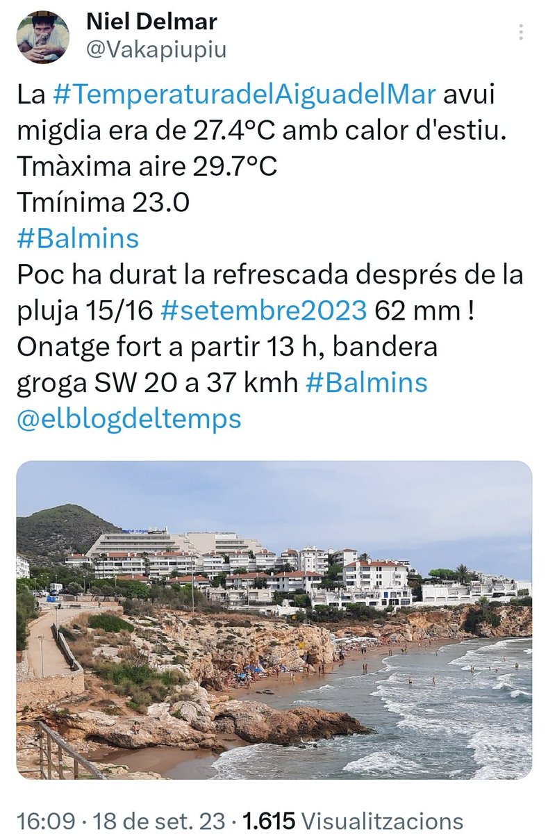 Vakapiupiu's tweet image. #setembre2023 va ser terrible, calor, sort de les pluges del dia 12.

I vam arribar amb 28/32°C a finals de mes.
Del 6 al 10 setembre el Daniel #medicane a Grècia i N de Líbia amb inundacions històriques, tela el que va passar. Ara temporals C-Europa 2024

x.com/Vakapiupiu/sta…