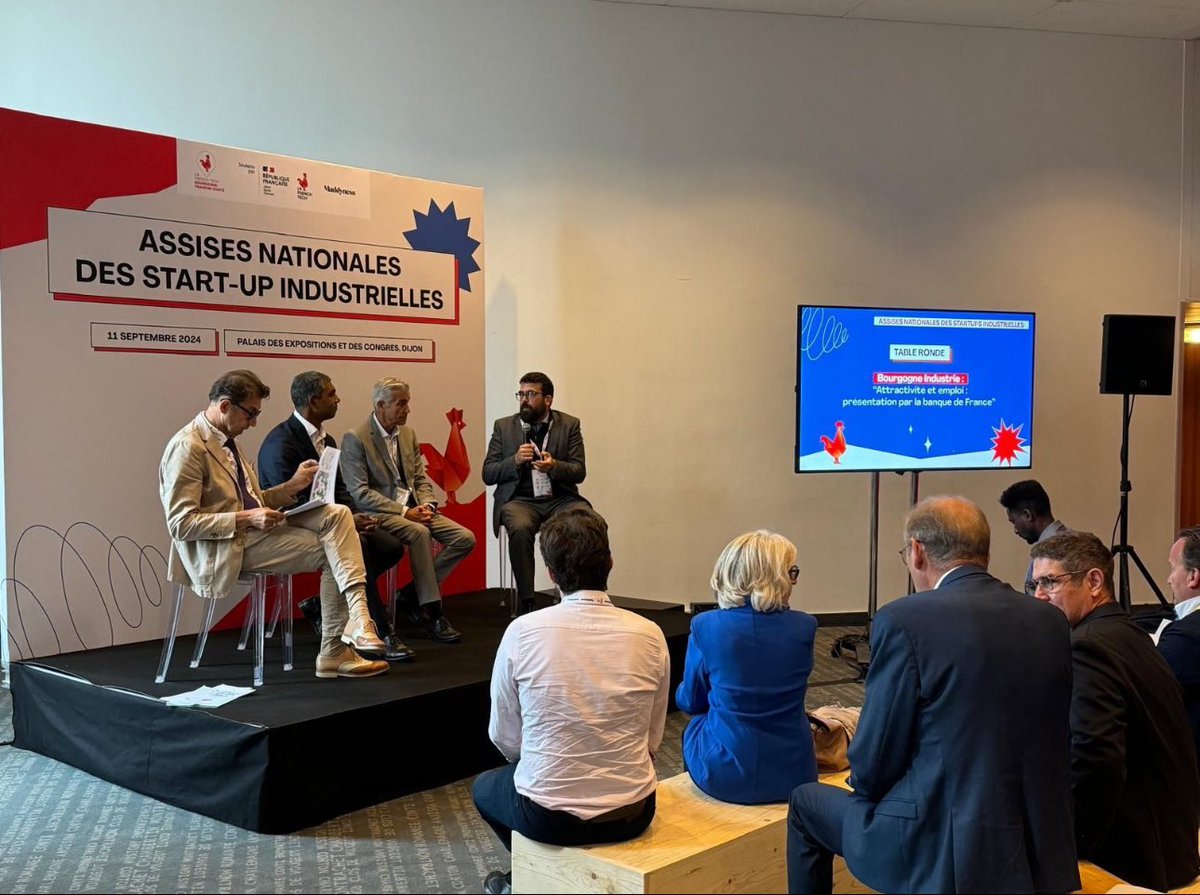 David Marti (@davidmarti71200) on Twitter photo Premières assises nationales des start-up industrielles soutenues par Bourgogne Industrie, à Dijon
Occasion de présenter Bourgogne Industrie et son rôle majeur dans la création de synergies pour le développement industriel et l’innovation de ses 5 territoires
<a href="/FrenchTechBFC/">French Tech BFC</a> Premières assises nationales des start-up industrielles soutenues par Bourgogne Industrie, à Dijon
Occasion de présenter Bourgogne Industrie et son rôle majeur dans la création de synergies pour le développement industriel et l’innovation de ses 5 territoires
<a href="/FrenchTechBFC/">French Tech BFC</a>