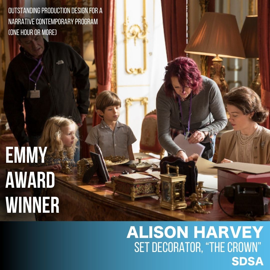 HWBranded's tweet image. A standing ovation for the Emmy-winning set decorators who’ve brought magic to the screen—and into our partnerships! Your skill in flawlessly integrating brands into the world of TV is a true art.  We are so proud to celebrate your well-deserved win! #Emmys #SetDecorators