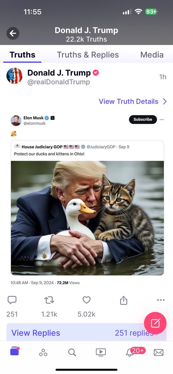 mermchel's tweet image. The opposite of presidential behavior. Definitely #WeirdAF #ElonMuskIsWeird #WeirdGOP #donOLDisWEIRD #WeirdMAGA This is what the GOP candidate spends the day doing? #Weird 🤷🏻‍♀️🤡