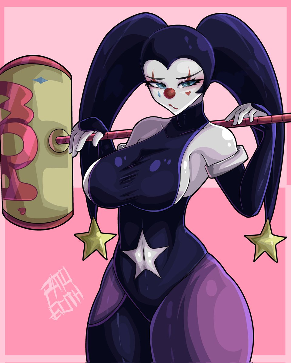 Pato_GSlayer's tweet photo. 🔲🔳 Comisión para @SilverDexter1 de su OC 🔳🔲
Me gustó el diseño de esta Chica-Payasa, como siempre, fue bastante agradable trabajar para esta pieza
#clowngirl #commissionart #comisionopen #comissions #foryou #dibujodigital🎨 #draw #drawcomission #art #artist #opencomissions https://t.co/sSJnH93Ca3