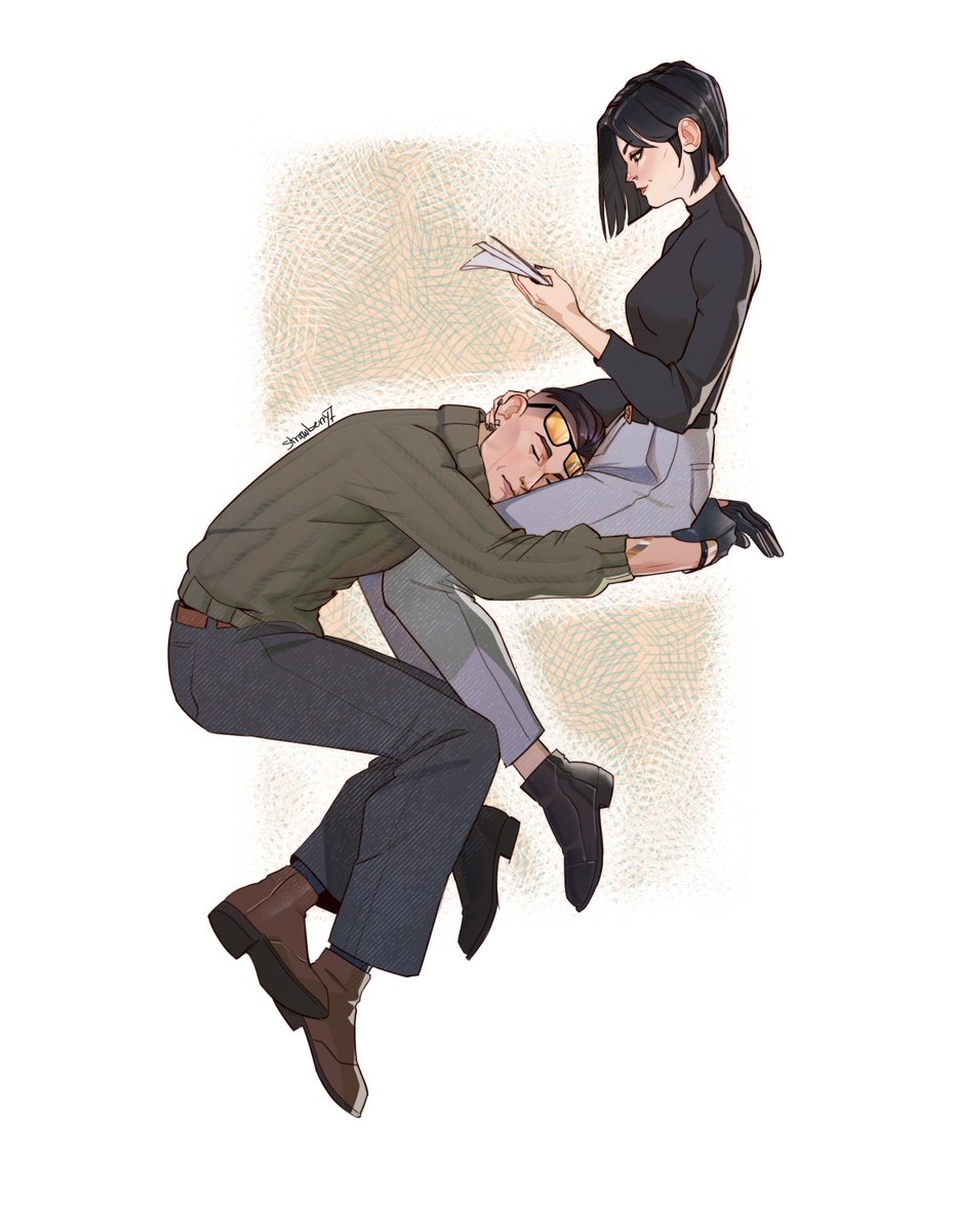 Strawberry79's tweet image. Late hours #ValorantArt #chiper