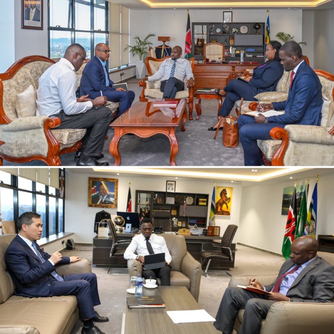Rein (@asamoh_) on Twitter photo So <a href="/kipmurkomen/">KIPCHUMBA MURKOMEN, E.G.H</a> took over and brought expensive furniture to the office. So <a href="/kipmurkomen/">KIPCHUMBA MURKOMEN, E.G.H</a> took over and brought expensive furniture to the office.