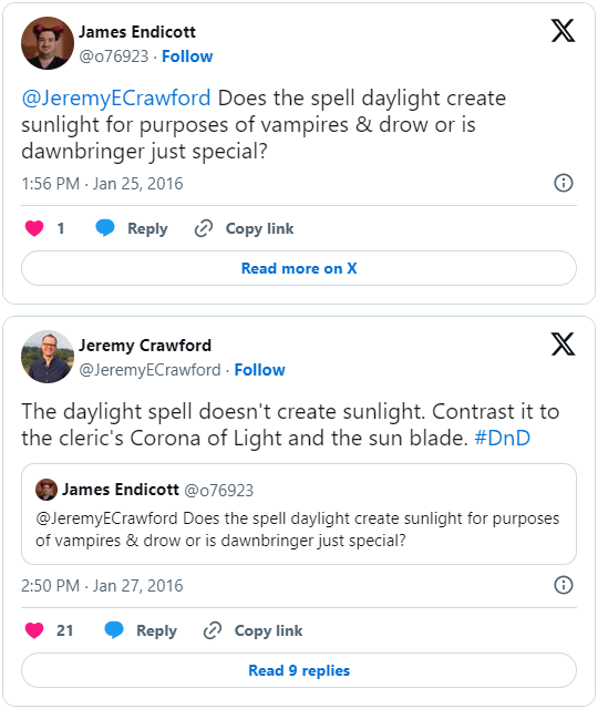Dungeon Master of None tweet media