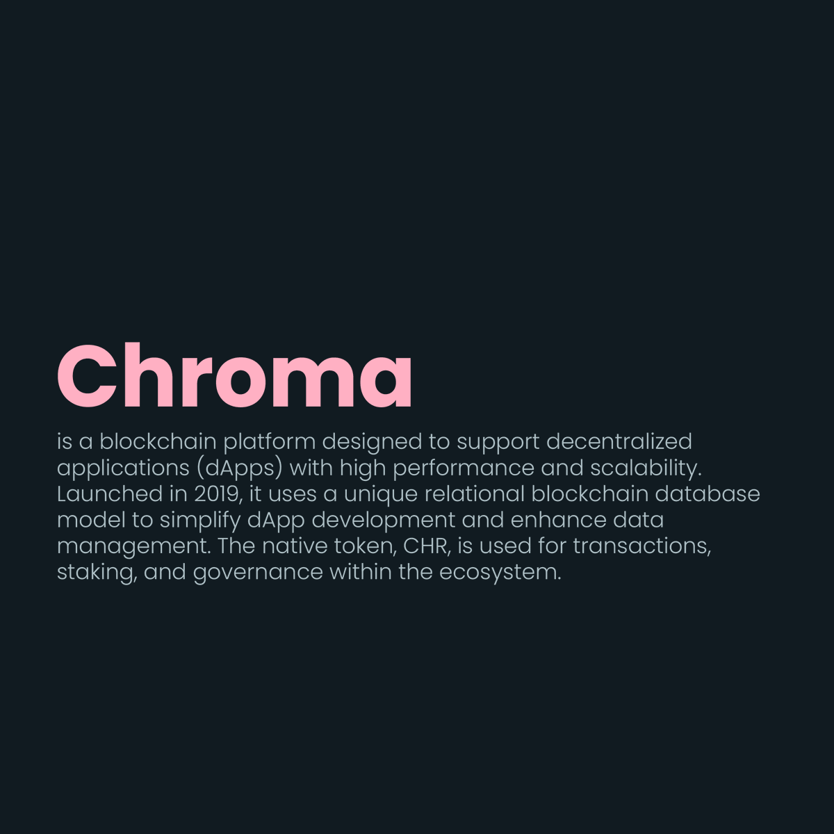 MiningramAI's tweet photo. Chroma (CHR) is now listed on Miningram.
#Chroma #CHR #Crypto #Blockchain #Miningram https://t.co/eJJDY6xkNV
