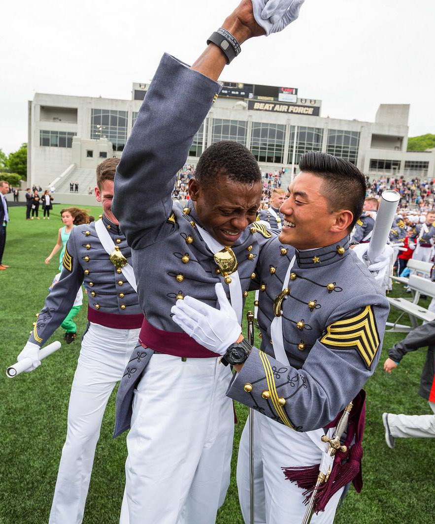 TheRickyDavila's tweet photo. MAGA’s racist attacks against Haitian-Americans reminds me of Captain Alix Idrache, a US Army helicopter pilot who is also a Haitian immigrant who graduated top of his class at West Point in 2016 with a degree in physics. https://t.co/x1XBH66Lgd