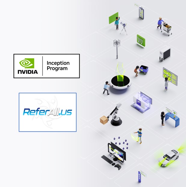 ReferAll_US's tweet photo. @ReferAll_US has joined @nvidia 🚀🚀🚀This will allow us to EXCEED ALL major milestones as we leverage @nvidia's cutting-edge AI technology and resources to accelerate innovation in our platform. https://t.co/EfQOycH2aC
