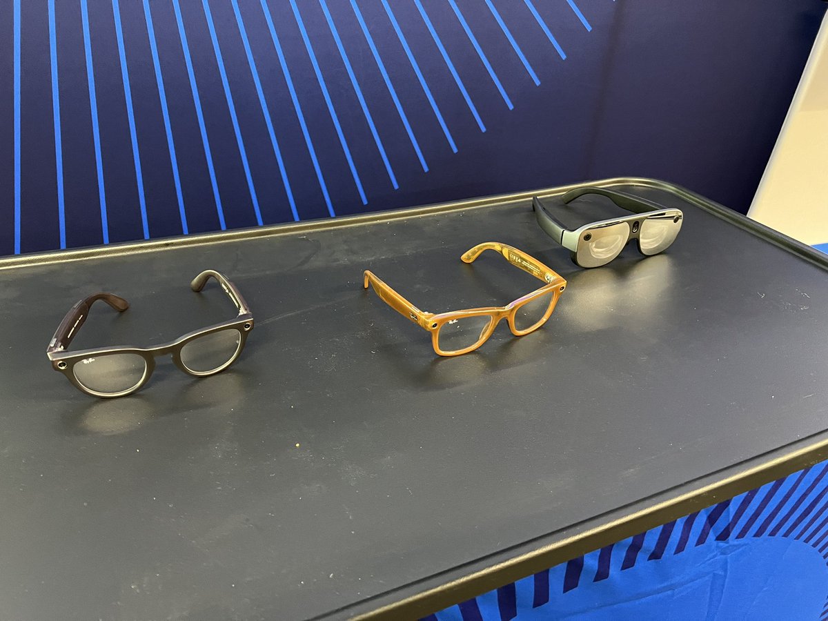 ITIFdc's tweet photo. #ARVR24 Demo spotlight! 

Come check out @Qualcomm’s demo booth and try out their Rayban #Meta glasses. 

#ARVRPolicy #ImmersiveTech https://t.co/IWA4WR5zKv
