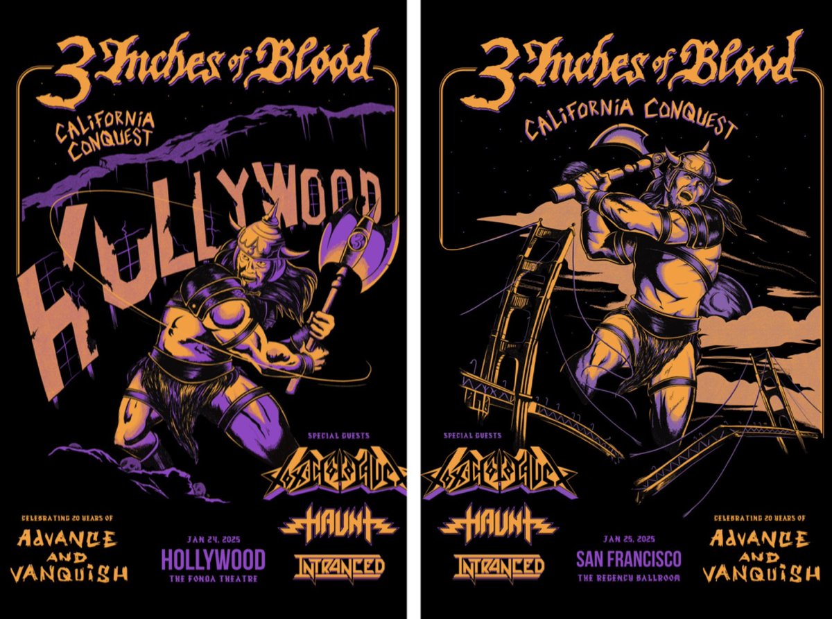 Presale is on now for L.A. and San Francisco. use code: CONQUEST
LA: axs.com/events/677064/…
SF: axs.com/events/676857/…