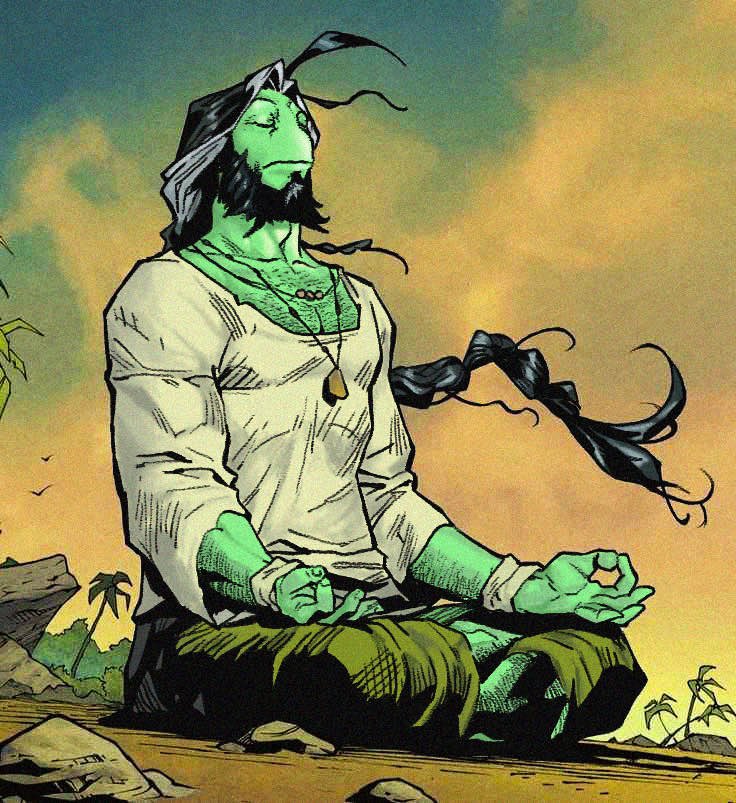 Meditate to be 
A better 
Selfish bastard
