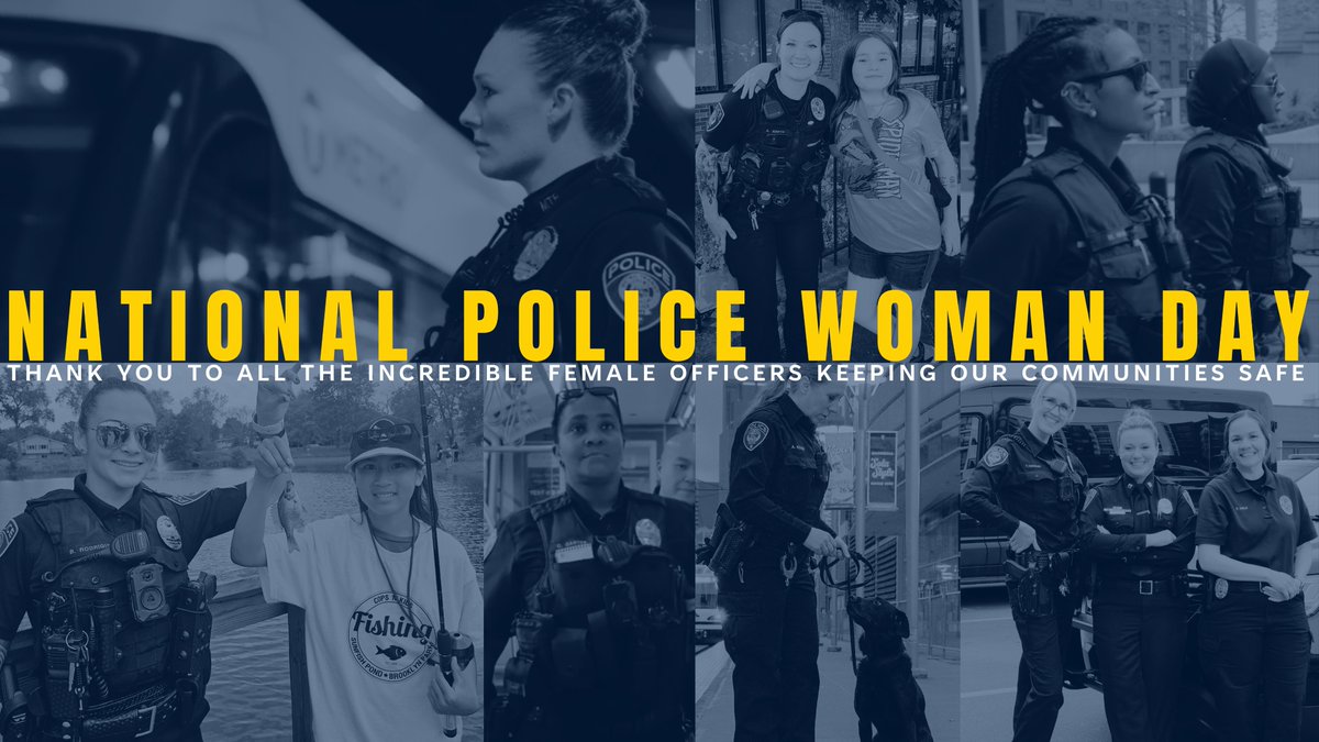 MTPDMN's tweet photo. #NationalPoliceWomanDay is celebrated each year on September 12 to acknowledge the contribution of women who answer the call.

We honor the women who serve in law enforcement across the country.

We recognize your dedication, bravery, & the unique perspectives you bring to our communities.

If you'd like to answer the call & join the MTPD family, visit https://t.co/fDUR4EOS24