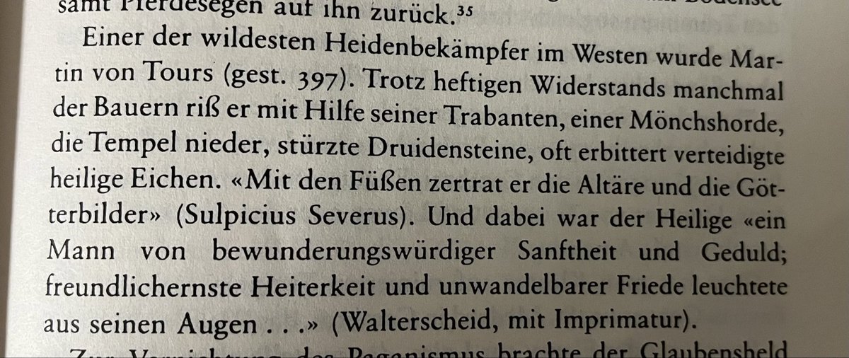 ASFVienna's tweet image. Der „Heilige Martin“ laut Kirchenhistoriker Karlheinz Deschner