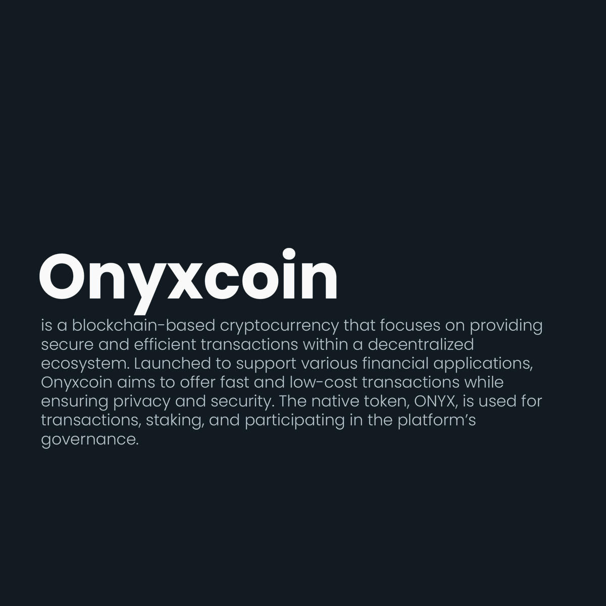 MiningramAI's tweet photo. Onyxcoin (XCN) is now listed on Miningram.
#Onyxcoin #XCN #Crypto #Blockchain #Miningram https://t.co/WvuC5hPx59