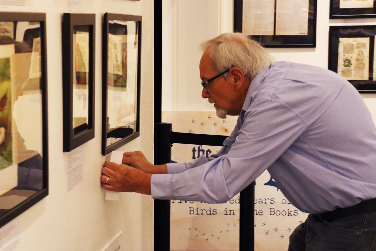 CCAH_NA's tweet photo. Our Printed Bird Exhibit takes flight tonight! Join us for the Opening Reception at 5 PM in the Sally Newkirk Gallery! https://t.co/dnwQUq6zM5