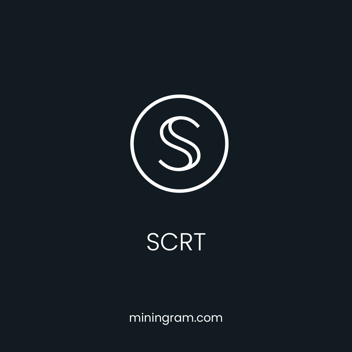 MiningramAI's tweet photo. Secret (SCRT) is now listed on Miningram.
#Secret #SCRT #Crypto #Blockchain #Miningram https://t.co/JtFdhdFiQ8