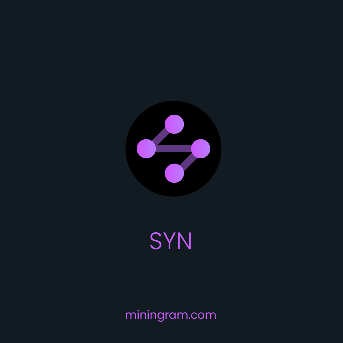 MiningramAI's tweet photo. Synapse (SYN) is now listed on Miningram.
#Synapse #SYN #Crypto #Blockchain #Miningram https://t.co/XkHUHDoGMG