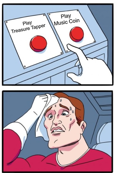 Choices are hard
#TreasureTapper #MusicCoin $TREZ
t.me/GalaMusicMiner…