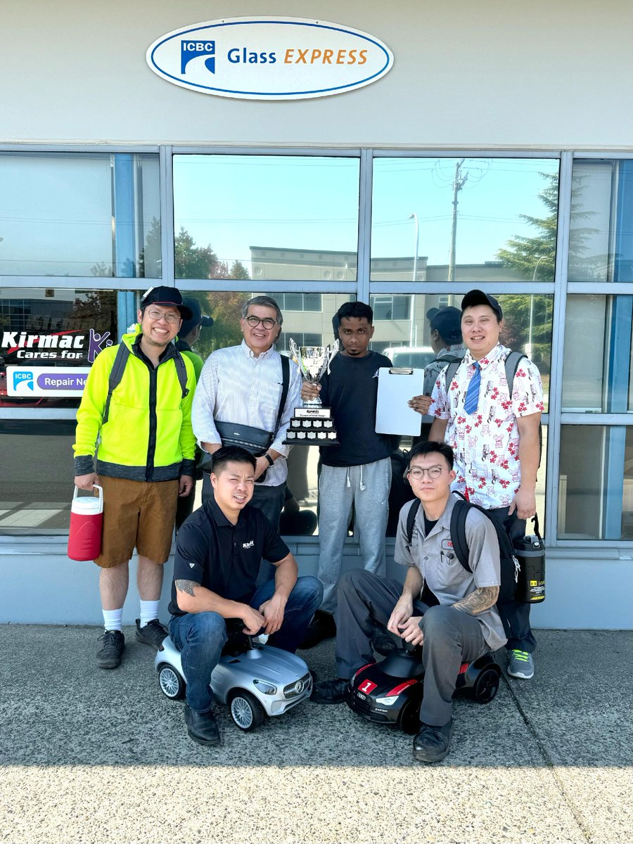 KirmacCollision's tweet photo. Our South Richmond team got dressed up for National School Picture Day and looks like they had lots of fun with it! 🎒✏️🍎🚗 https://t.co/uNO6BMW0BU