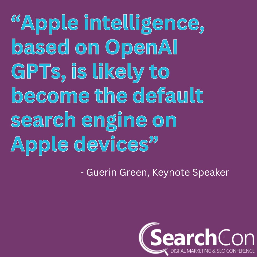 SearchConSEO's tweet image. We are already halfway through day one! Here is one of the many great takeaways we’ve heard from our speakers! 💻 #searchcon