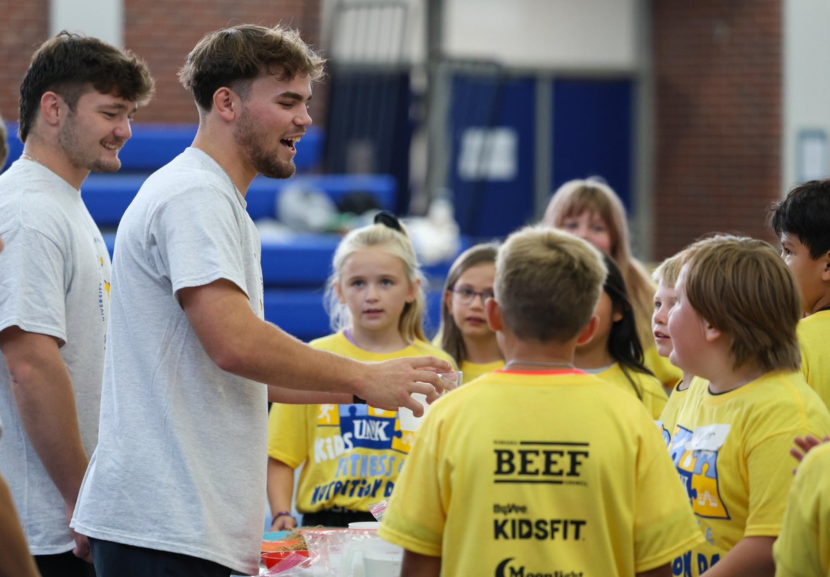 University of Nebraska at Kearney (@unkearney) on Twitter photo What happens when you bring together 660 area fourth graders and 200 UNK students? Learning made fun at UNK's 21st annual Nebraska Kids Fitness and Nutrition Day!
More photos: shorturl.at/6l5Zj
<a href="/UNKKSS/">UNK KSS DEPT</a> #PowerOfTheHerd What happens when you bring together 660 area fourth graders and 200 UNK students? Learning made fun at UNK's 21st annual Nebraska Kids Fitness and Nutrition Day!
More photos: shorturl.at/6l5Zj
<a href="/UNKKSS/">UNK KSS DEPT</a> #PowerOfTheHerd
