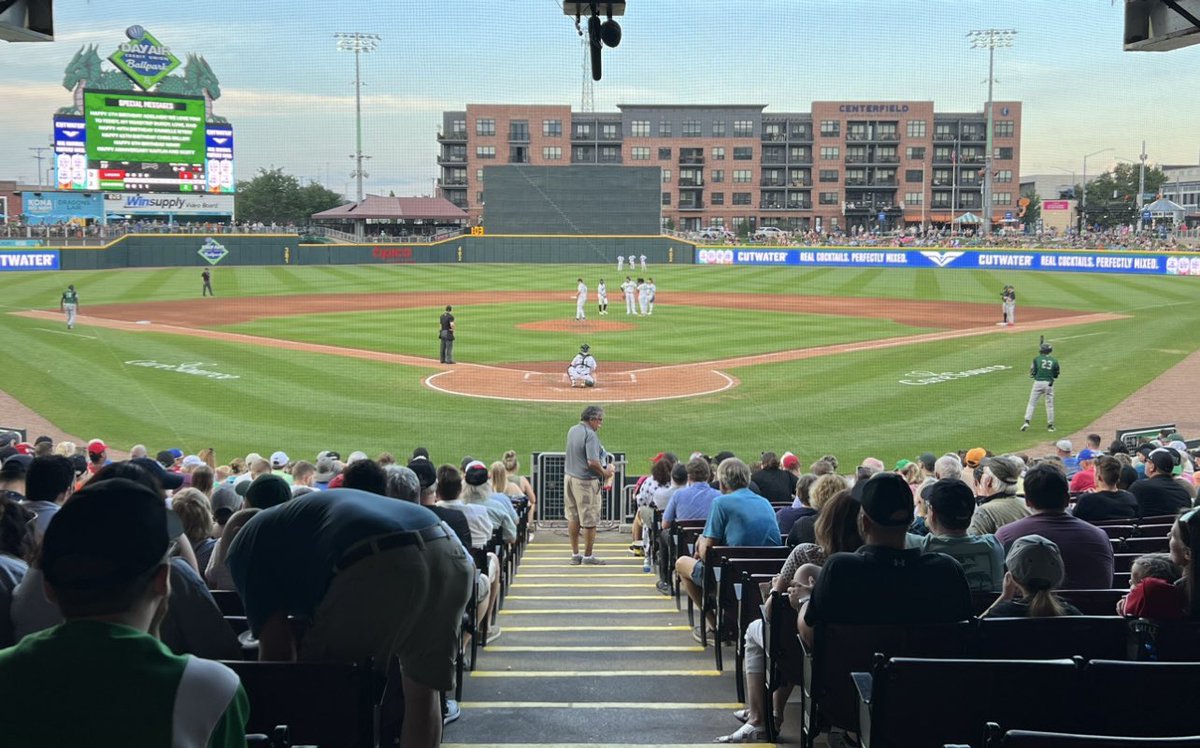 HudsonBeda's tweet photo. Saw @DragonsBaseball for the first time against the @greatlakesloons in June. #baseball #summer #milb https://t.co/WgNhkNwfZv