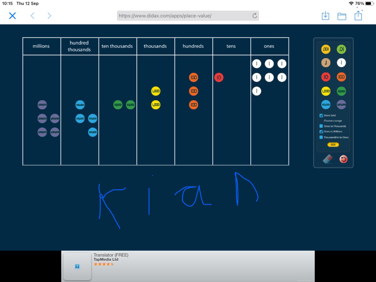 FalmouthPrimary's tweet image. Our #children in year 6 have been using Didax manipulatives to #learn about standard partitioning. #MathSkills #STEAM #STEAMLearning @kernowlearningtrust Kernow Learning