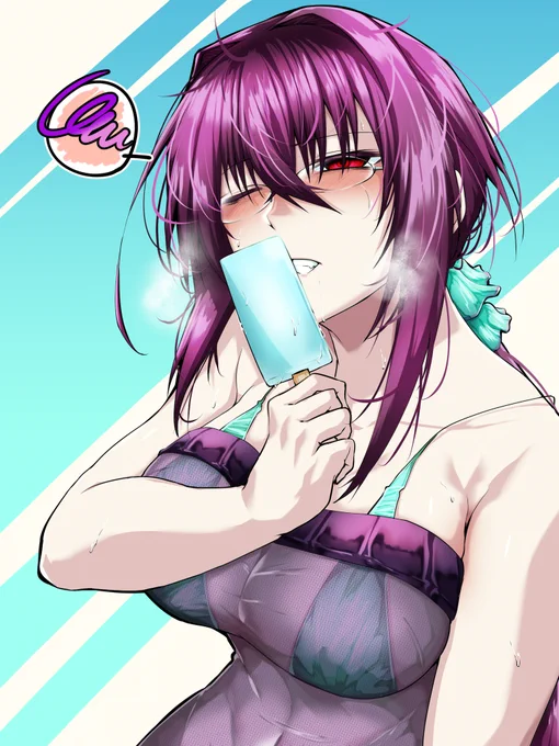 まだまだ暑いスカディ様#FGO 