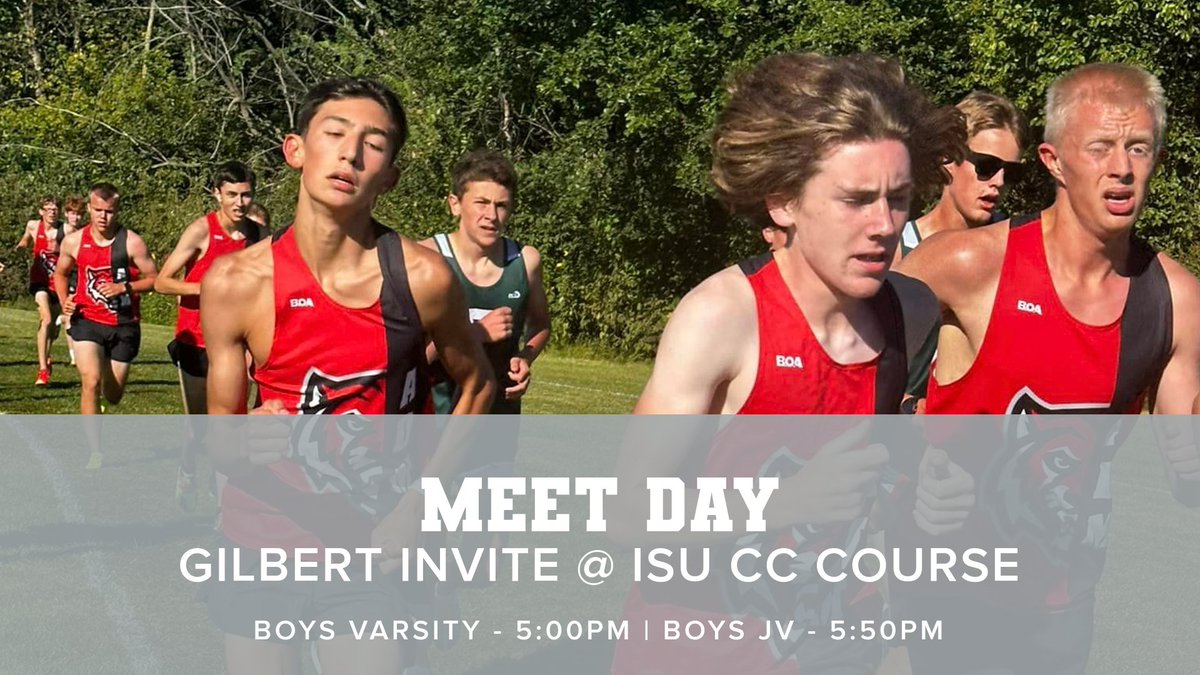 ADM Boys XC (@admboysxc) on Twitter photo It's a meet day! Great competition on the nice Iowa State University Cross Country Course. Come cheer on your ADM Tigers! <a href="/admactivities/">ADM Tigers</a>
Results: tinyurl.com/43c9mx43 It's a meet day! Great competition on the nice Iowa State University Cross Country Course. Come cheer on your ADM Tigers! <a href="/admactivities/">ADM Tigers</a>
Results: tinyurl.com/43c9mx43