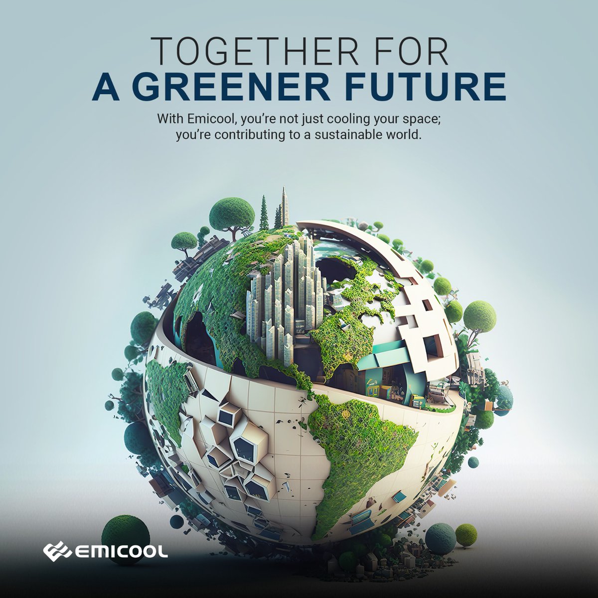 EmicoolUAE's tweet photo. Emicool is driving sustainability by:

Expanding our electric vehicle fleet

Implementing energy-efficient retrofits

Using treated sewage for cooling Our district cooling tech boosts efficiency, saves costs, and cuts carbon emissions. Let’s build a greener tomorrow! #emicool https://t.co/ZkmdyOYdWc