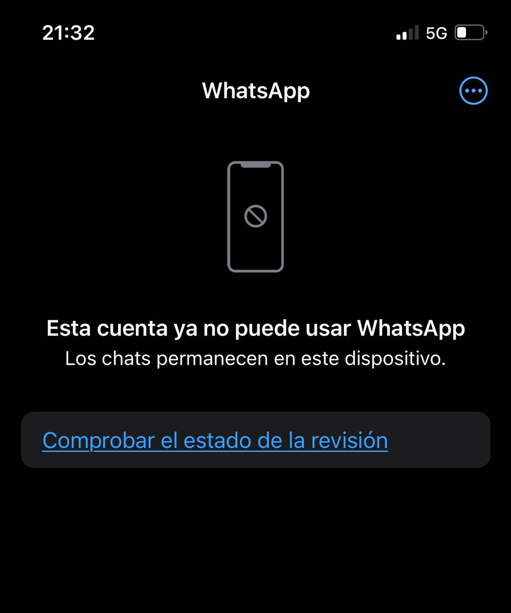 Pues nada que estoy sin WhatsApp 🤦🏽‍♀️ Y ahora que hago <a href="/WhatsApp/">WhatsApp</a> ????